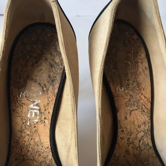 Chanel peep toe platform pumps - Picture 5 of 8